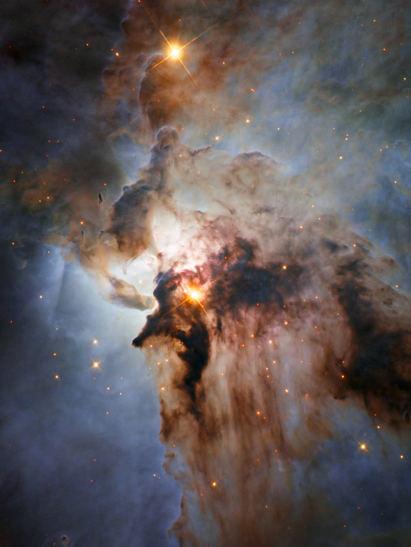Illustration for article titled The Stormy Nebula Inside Sagittarius